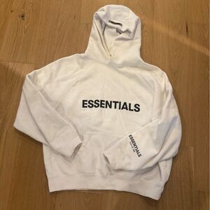 Fear of God Essentials Classic White Sweatshirt